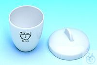 Keramiktiegel/Harporzelan 150ml 79 MF/2A Mittelhohe Form 70mm...